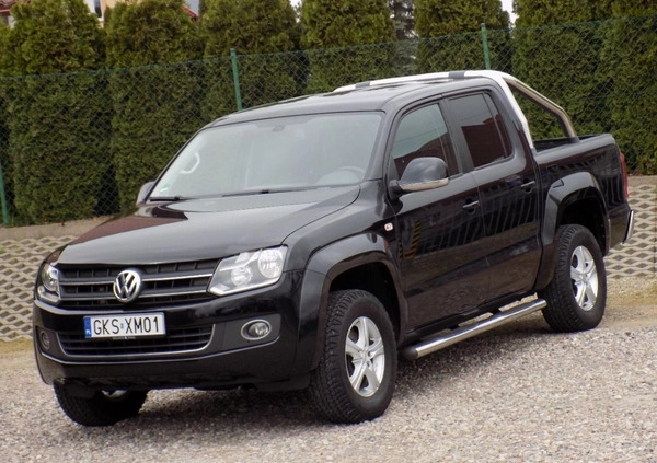 Volkswagen Amarok cena 69999 przebieg: 220000, rok produkcji 2012 z Kościerzyna małe 436